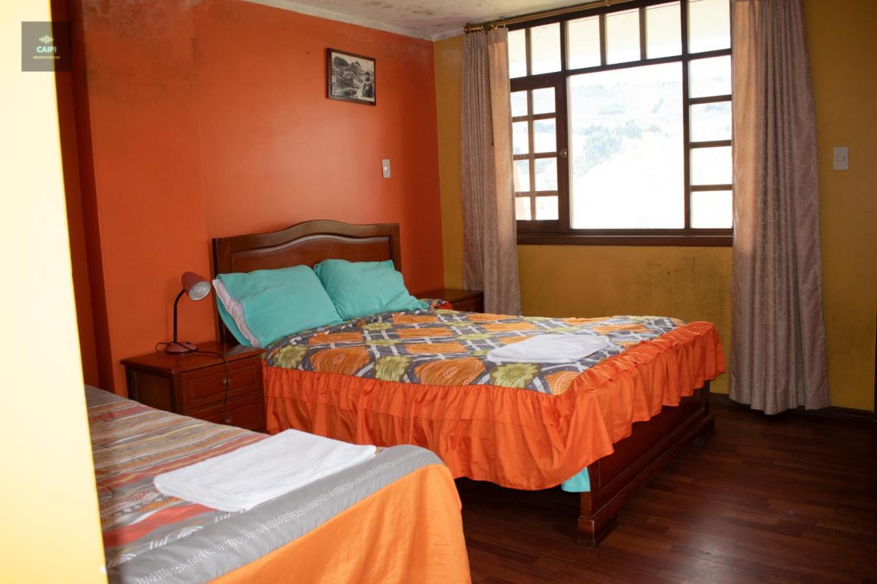 Hotel El Refugio Guaranda Bagian luar foto
