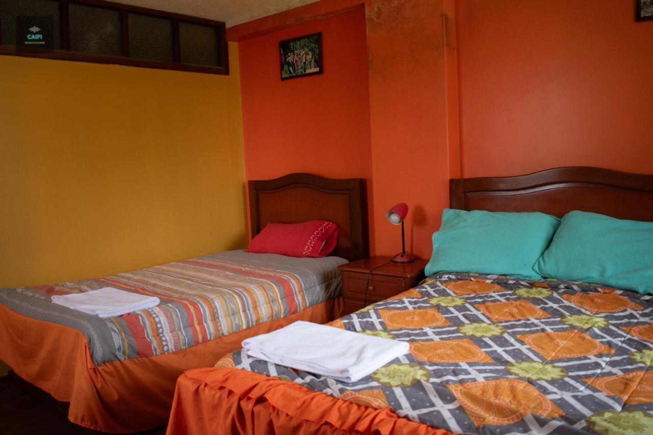 Hotel El Refugio Guaranda Bagian luar foto
