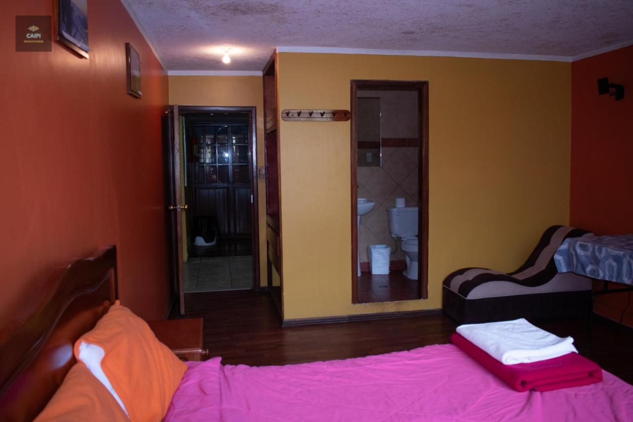 Hotel El Refugio Guaranda Bagian luar foto