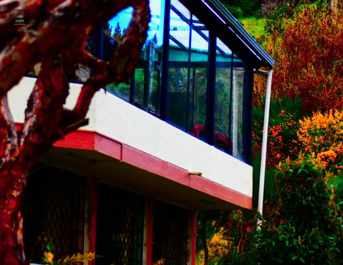 Hotel El Refugio Guaranda Bagian luar foto